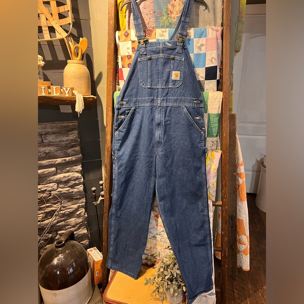 Classic Blue Denim Overalls